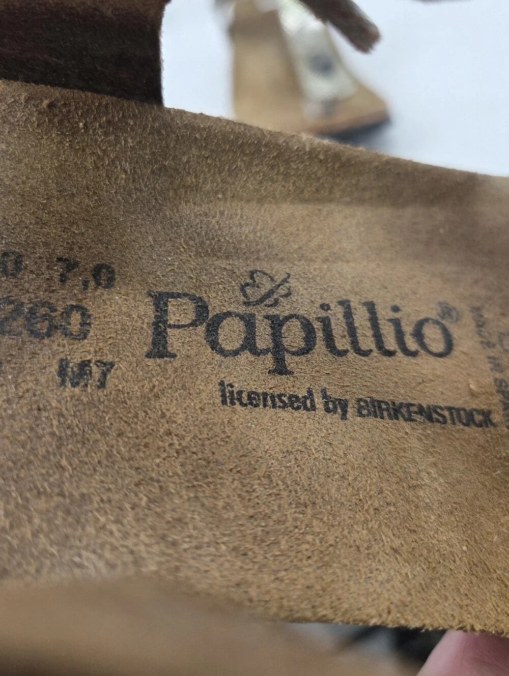 Papillio Ashley Birkenstock T strap sandals sz 9